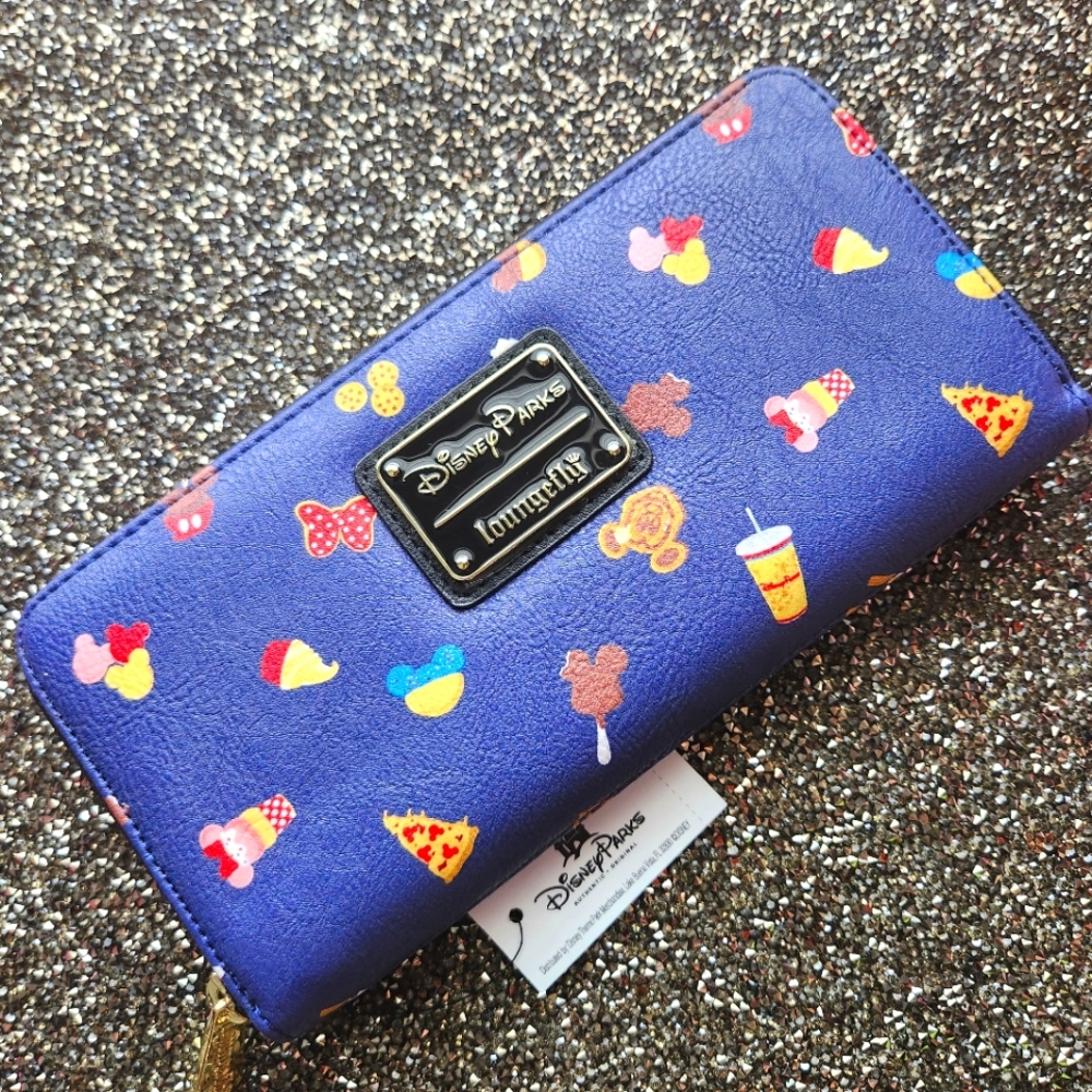 Disney Parks Loungefly Iconic Park Treats Snacks wallet